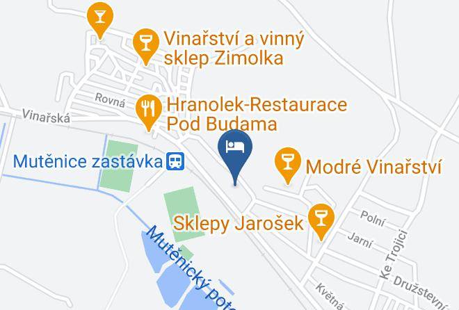 Hodonin - San Marco P2 Pension Pod Budama Maps