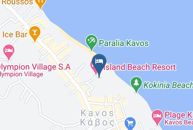 Kerkira - San Marina Hotel Maps