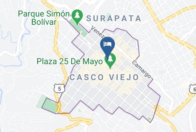 Oropeza - San Marino Royal Hotel Maps
