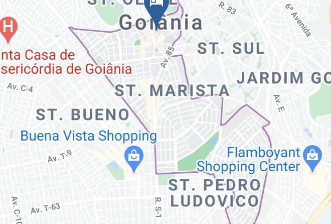 Goiania - San Marino Suite Hotel Goiania Maps