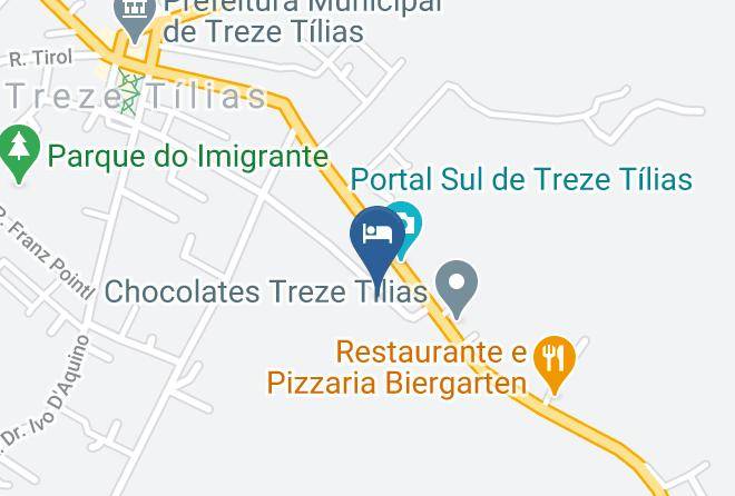 Treze Tilias - San Michael Hospedaria Maps