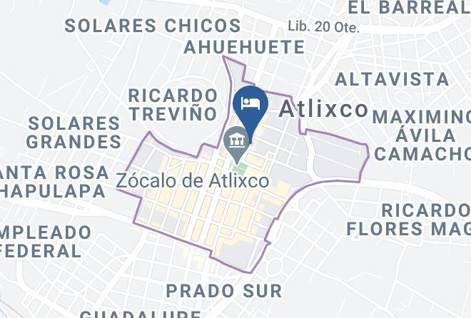 Atlixco - Hotel Olinala Maps