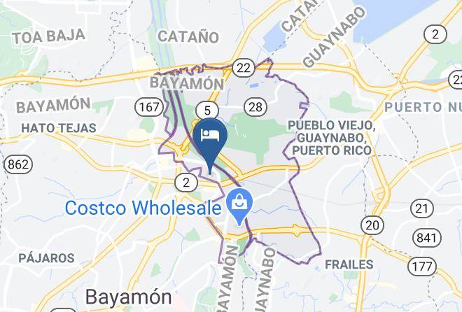 Bayamon - San Miguel Plaza Hotel Maps