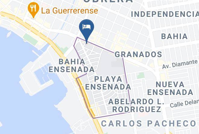 Ensenada - San Nicolas Hotel & Casino Maps