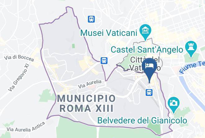 Rome - B&b San Peter Rome Maps