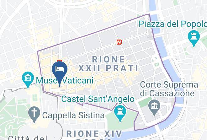 Rome - San Pietro Grand Suite Maps
