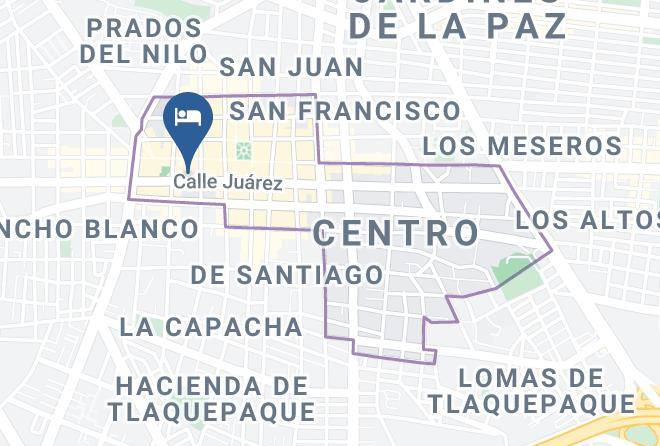 Tlaquepaque - San Pietro Hotel Boutique Maps