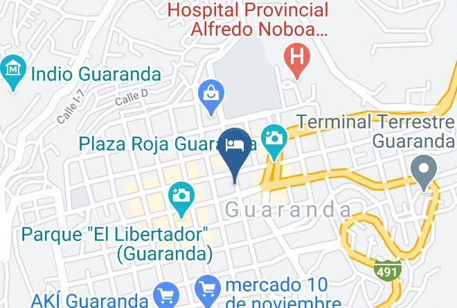 San Rafael Hotel & Spa Map