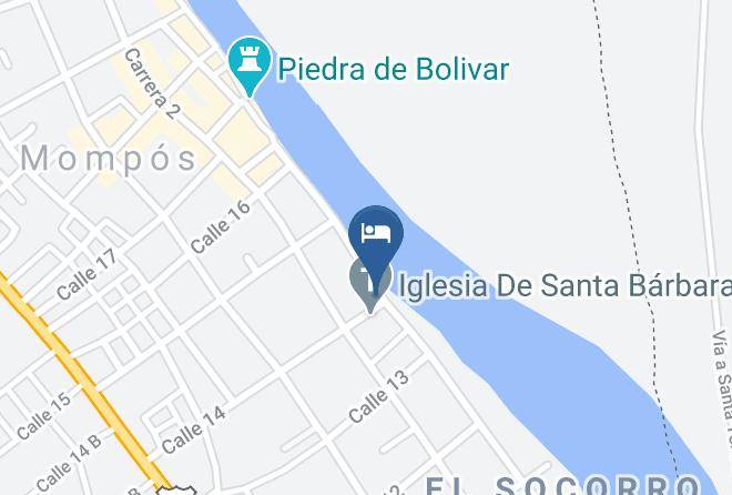 San Rafael Mompos Map