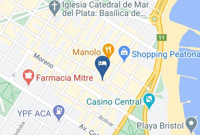 General Pueyrredon Partido - San Remo Grand Hotel Maps