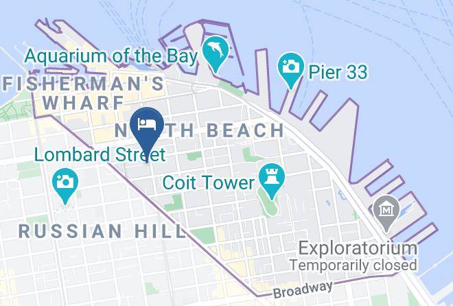 San Francisco - San Remo Hotel Maps