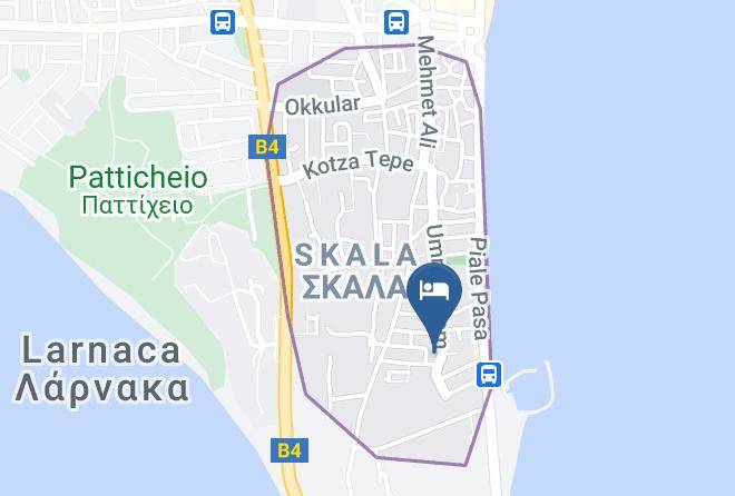 Larnaca - San Remo Hotel Maps