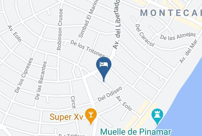 Pinamar - San Remo Viking Hotel Maps