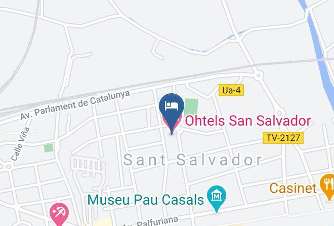 Tarragona - Ohtels San Salvador Maps
