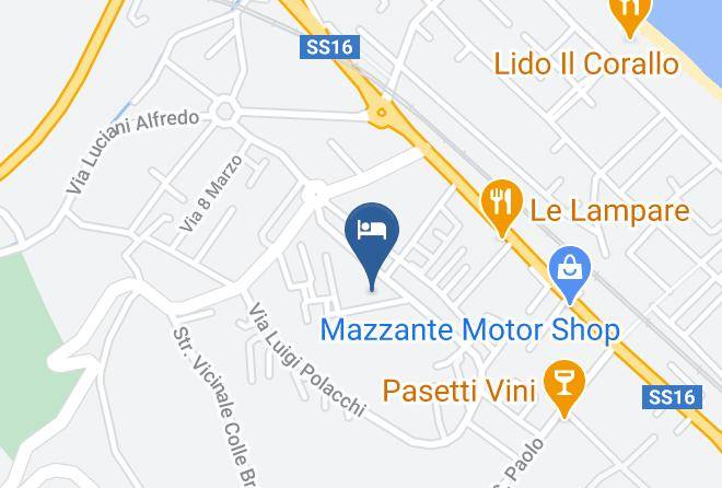 Pescara - San Silvestro Spiaggia Maps