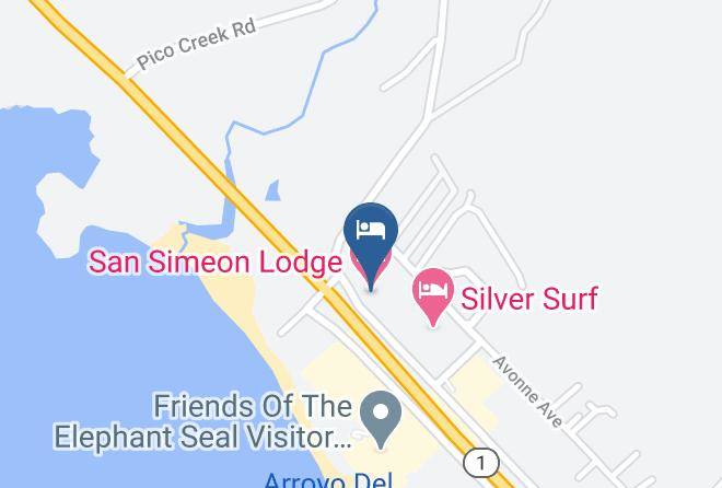 San Luis Obispo - San Simeon Lodge Maps
