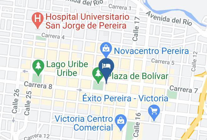 Pereira - San Simon Hotel Boutique Maps