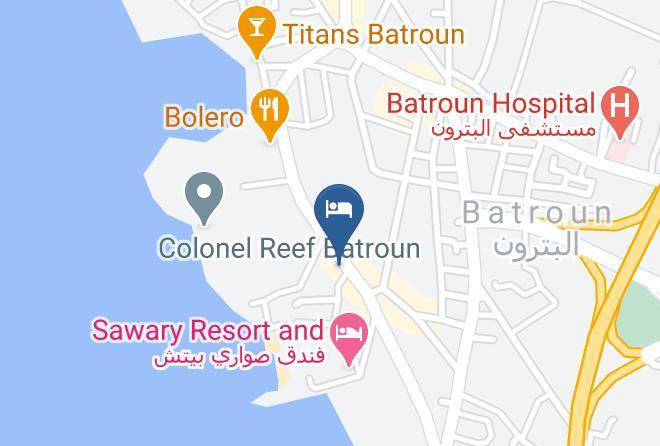 El Batroun - San Stephano Resort Maps