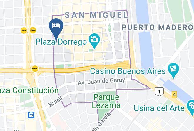 Buenos Aires - San Telmo Colonial Maps