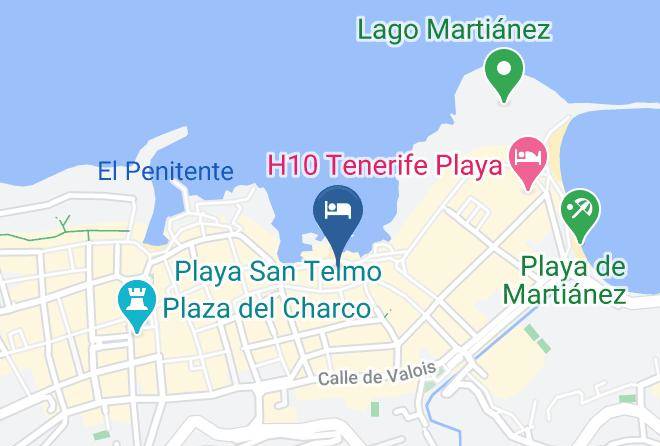 Santa Cruz De Tenerife - Hotel San Telmo Mar Maps
