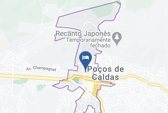 Pocos De Caldas - San Thiago Minas Maps