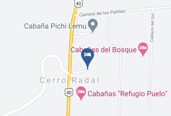 Cushamen Department - San Valentin Cabanas Maps