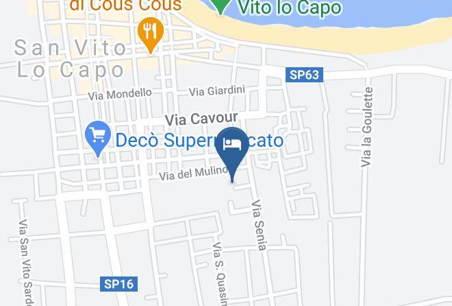 Trapani - San Vito Affitti Maps