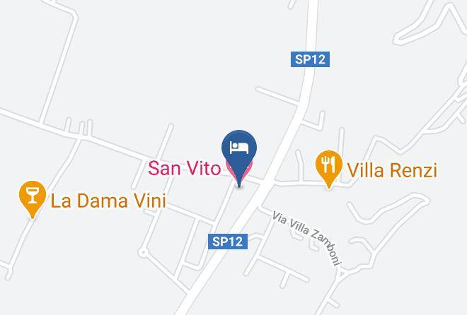 Verona - San Vito Hotel Maps