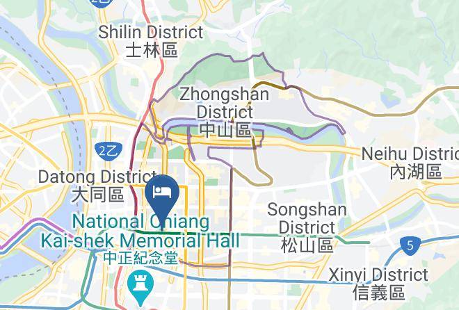 Zhongshan District Zhongshan North Road Tiaotong Shopping Ar - San Want Residences Taipei Maps