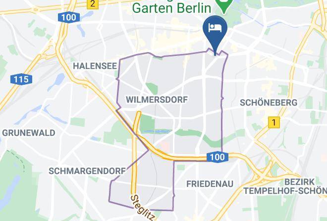 Stadt Berlin - Sana Hotel Berlin Maps