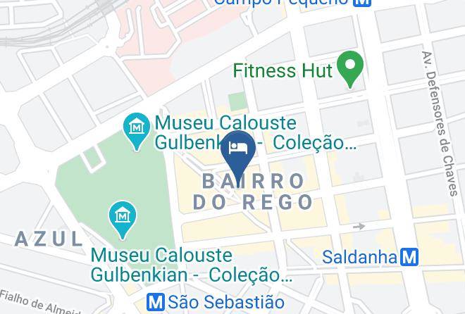 Sana Executive Hotel Map