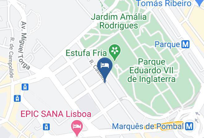 Lisbon - Sana Rex Maps