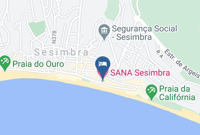 Sesimbra - Sana Sesimbra Hotel Maps