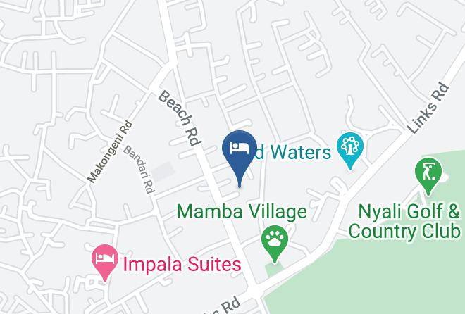 Mombasa - Sanana Conference Centre & Holiday Resort Maps
