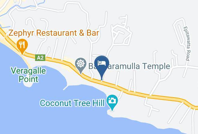 Sanasa Rest Mirissa Map