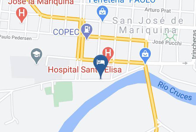 Valdivia Province - Sanatorio Santa Elisa Maps