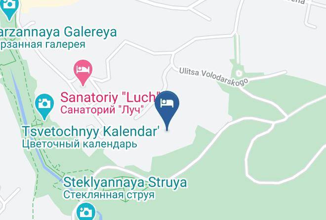 Kislovodsk - Sanatorium Kislovodsk Tsentrosoyuz Maps