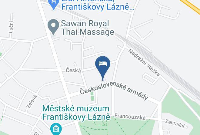 Cheb - Sanatorium Mariot Maps