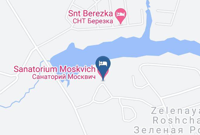 Domodedovo - Sanatorium Moskvich Maps