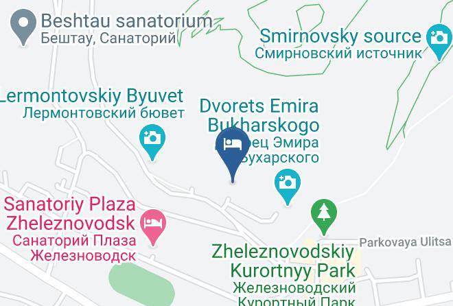Zheleznovodsk - Sanatorium Named Ernst Thalmann Maps