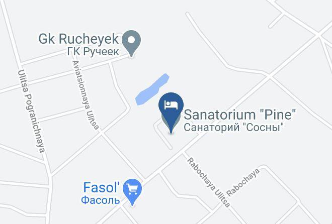 Ramensky District - Sanatorium Pine Maps