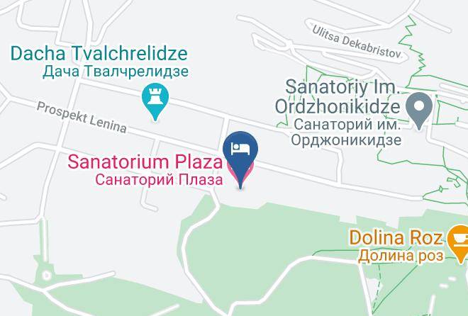 Kislovodsk - Sanatorium Plaza Maps