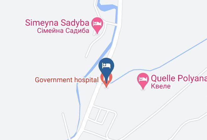 Svaliava Raion - Sanatorium Poliana Maps