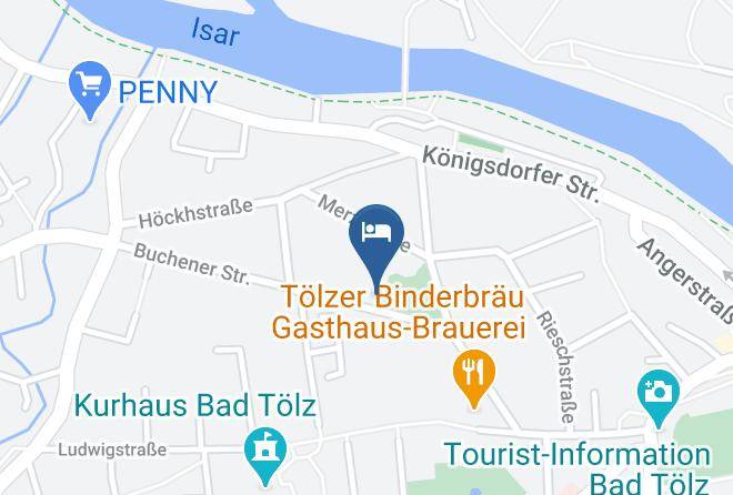 Bad Tolz Wolfratshausen - Sanatorium Sedlmayr Maps