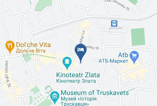 Truskavets - Sanatorium Truskavets Maps