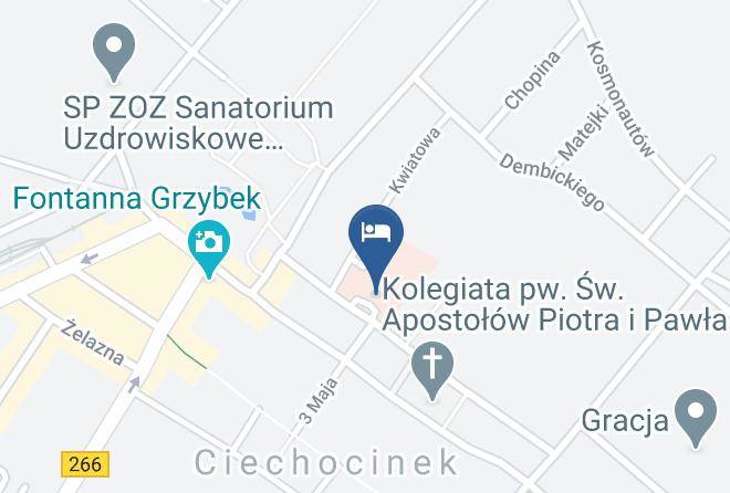 Aleksandrowski - Sanatorium Uzdrowiskowe Zdrowie Ciechocinek Maps