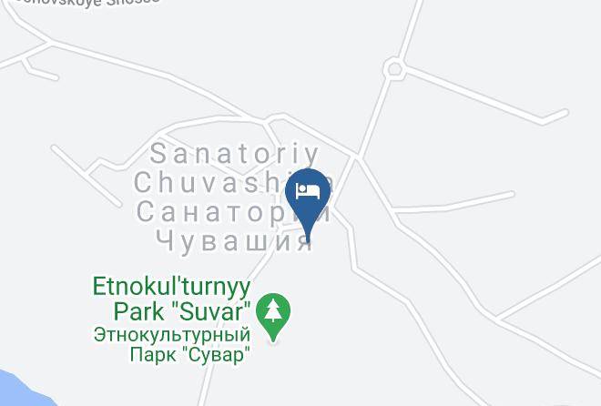 Cheboksary - Sanatoriy Chuvashiya Maps