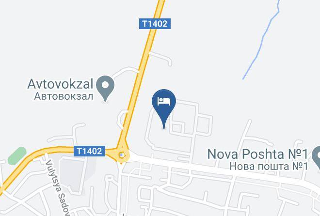 Truskavets - Sanatoriy Dnepr Beskid Truskavets Maps