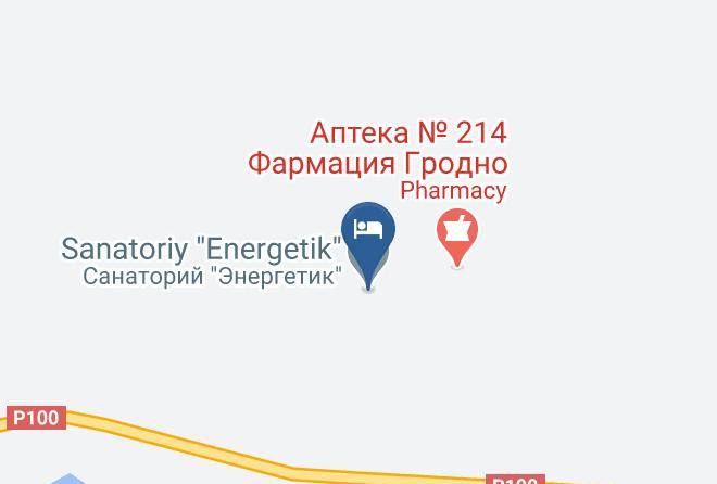 Vawkavysk District - Sanatoriy Energetik Maps