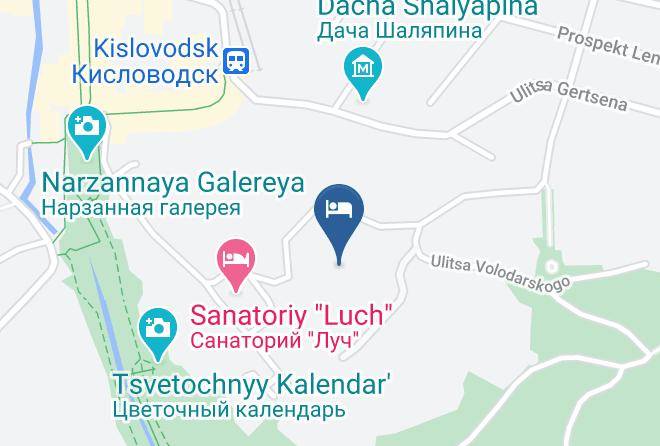 Kislovodsk - Sanatoriy Im Gor'kogo Ran Maps